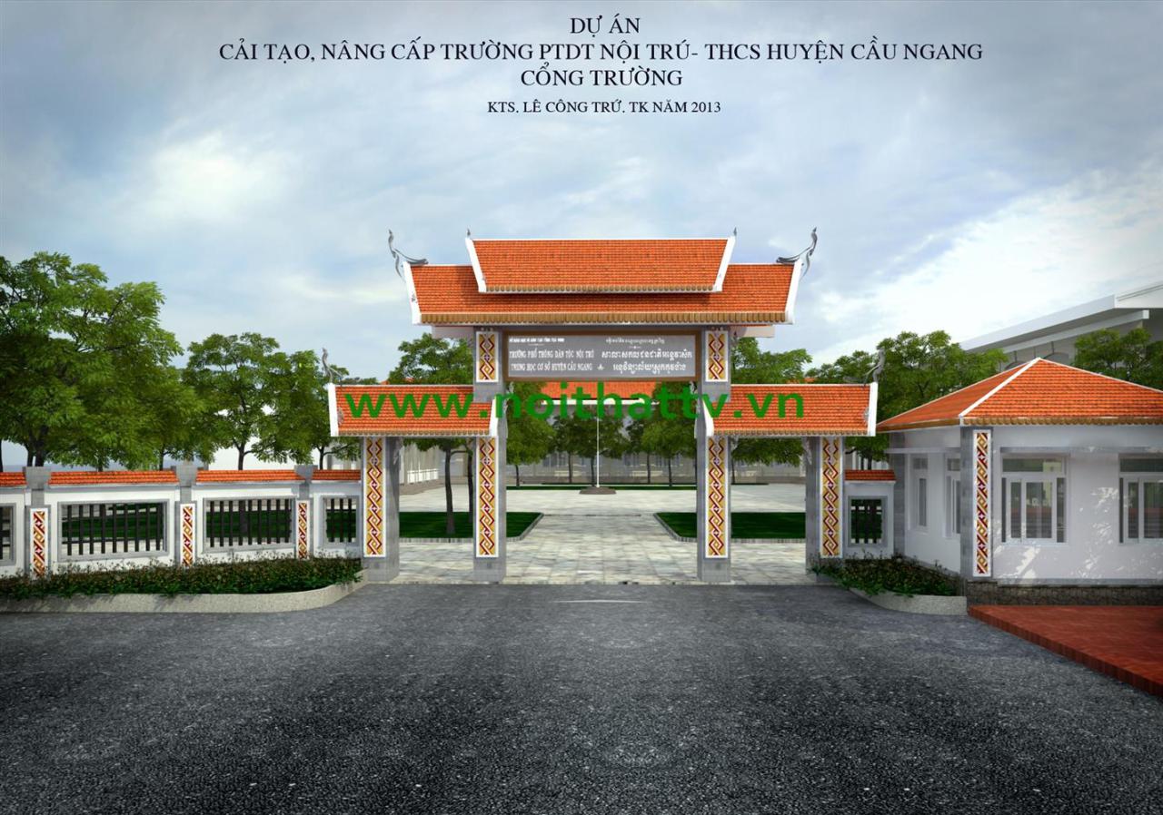 TRƯỜNG DTNT HUYỆN CẦU NGANG