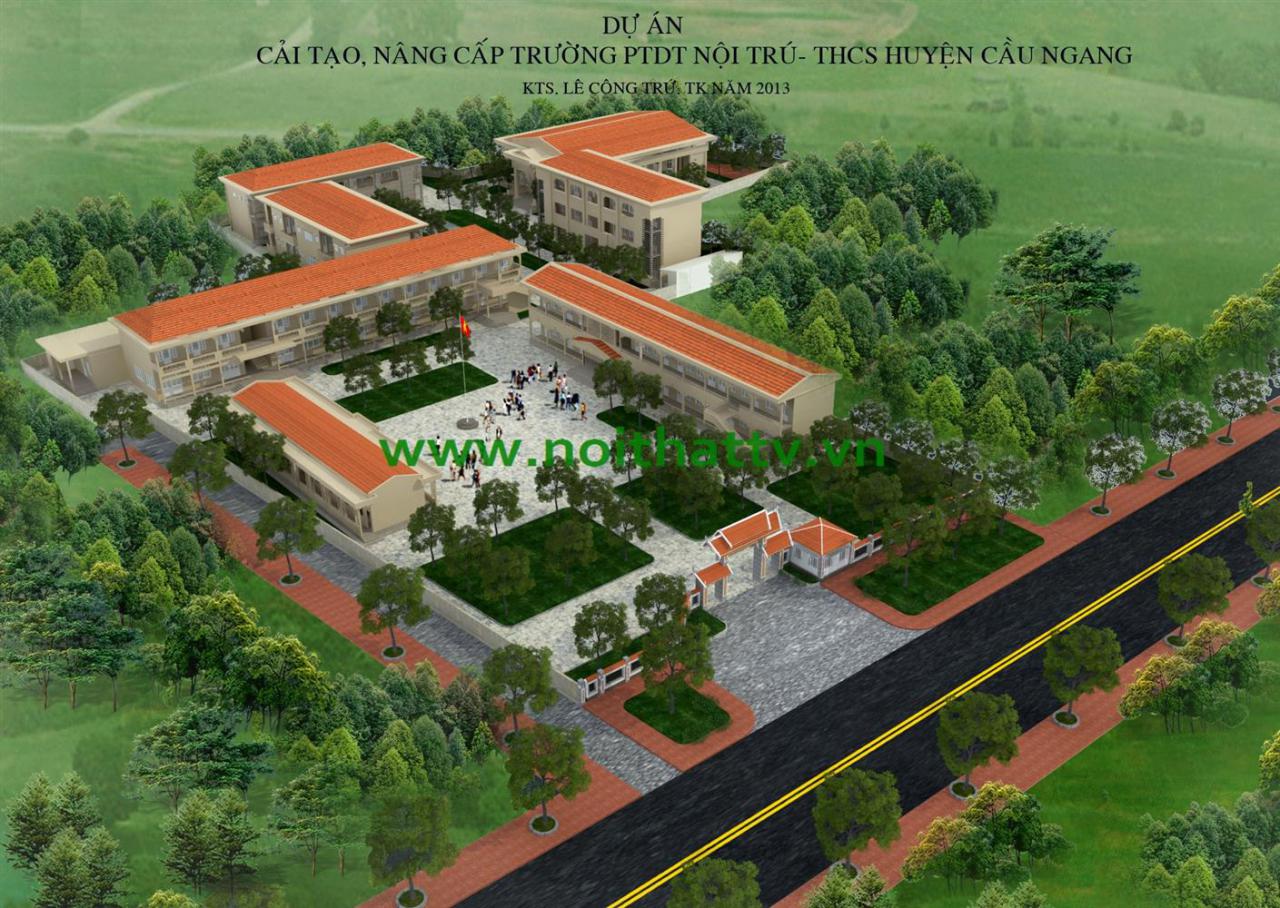 TRƯỜNG DTNT HUYỆN CẦU NGANG